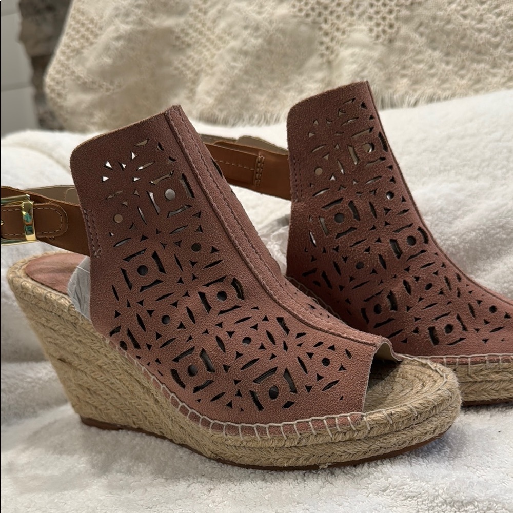 Seychelles Wedge Sandals with Intricate Cutouts